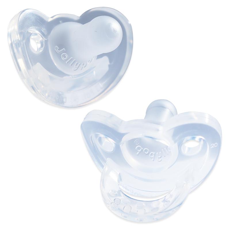 Jollypop-Silicone-Pacifier-Clear-3-Months-Plus